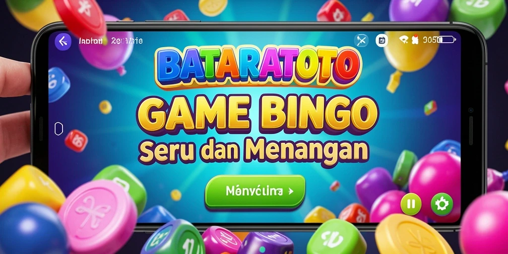 Tampilan menarik dari gameplay Bingo di BATARATOTO.