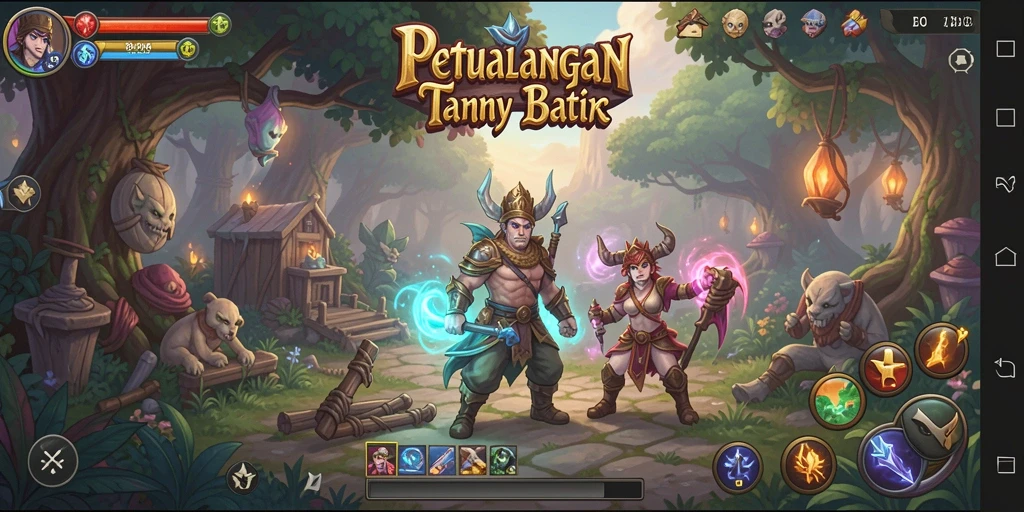 Tampilan utama gameplay BOY303 dengan petualangan seru dan karakter yang dinamis.