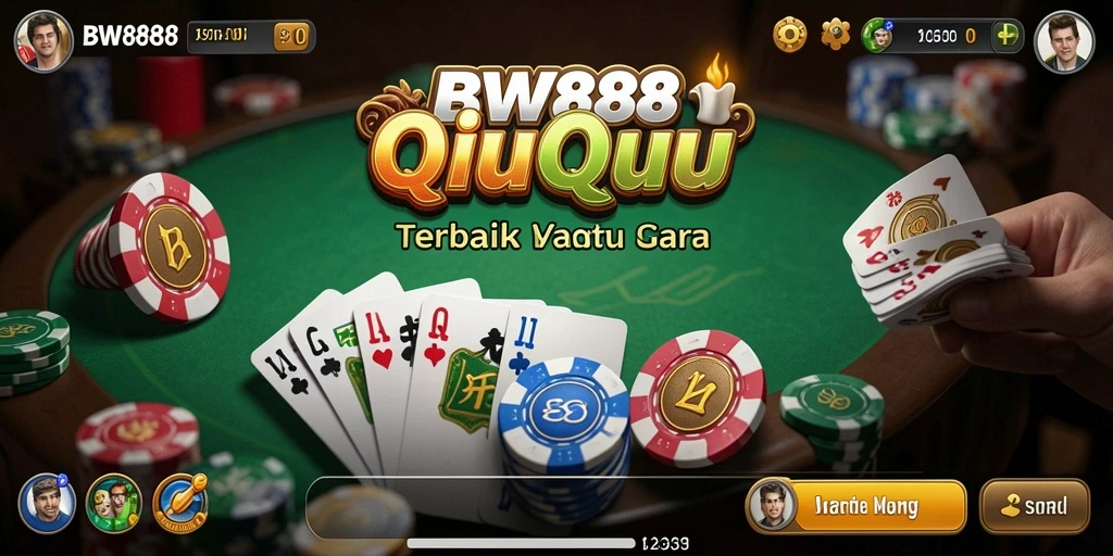 Tampilan seru dari gameplay QiuQiu BW888 yang menarik.