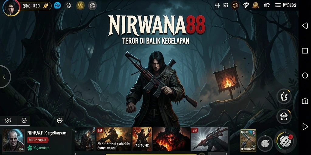 Gameplay menegangkan di NIRWANA88 dengan suasana Horror.