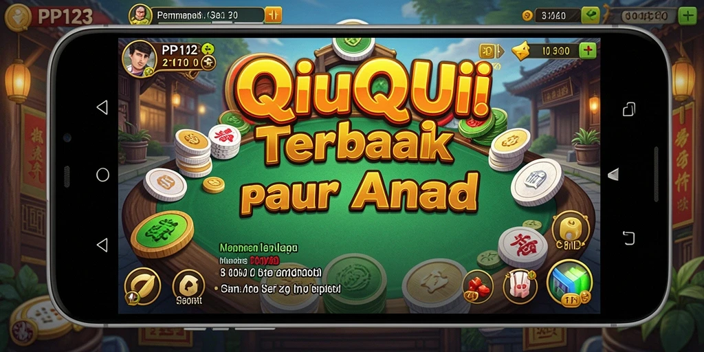 Tampilan gameplay QiuQiu yang menegangkan dan seru.