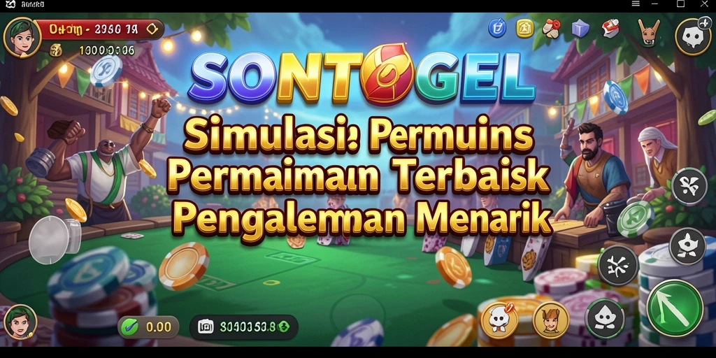 Tampilan gameplay menarik dari aplikasi SONTOGEL yang memukau.
