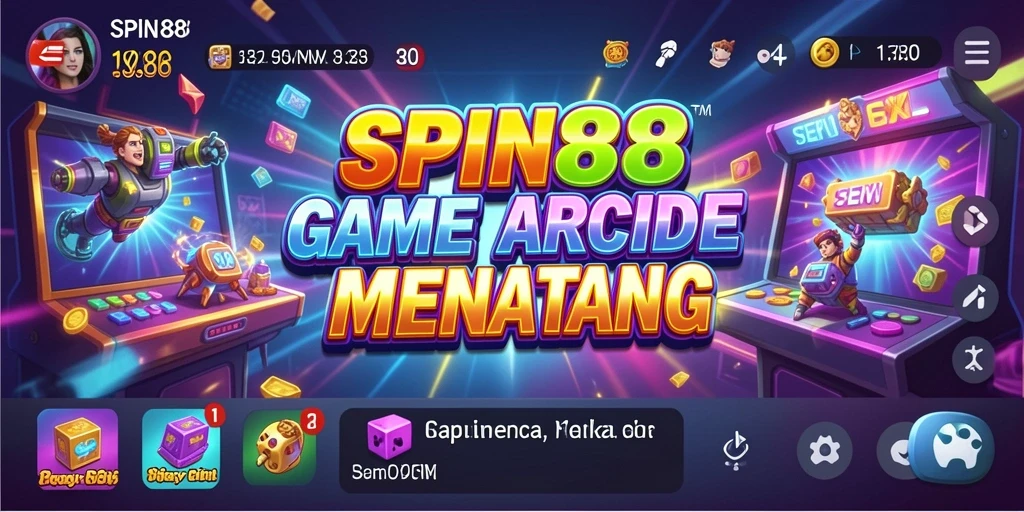 Screenshot SPIN88 menampilkan gameplay Arcade yang seru dan memukau.
