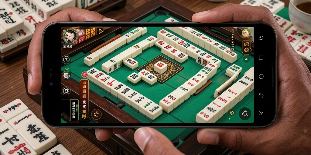 Screenshot gameplay TANGANDEWA menampilkan aksinya yang menarik dalam Mahjong.