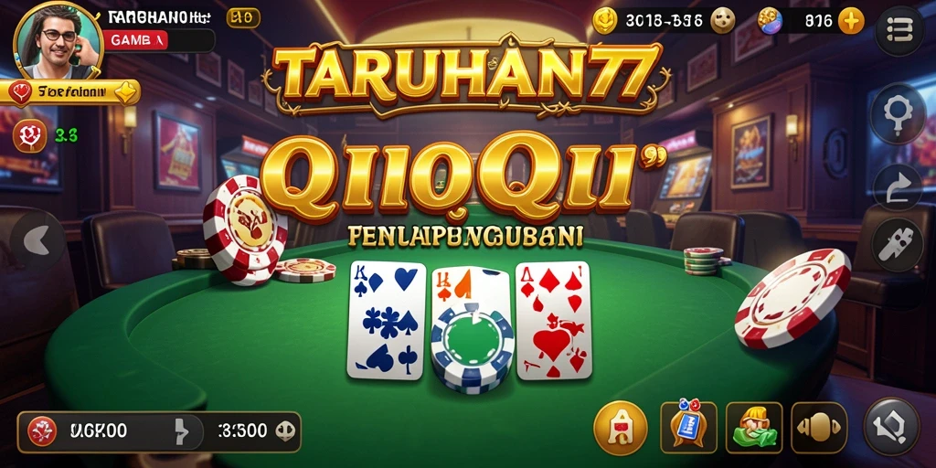 Gameplay seru QiuQiu di TARUHAN77 dengan tampilan visual yang menarik.